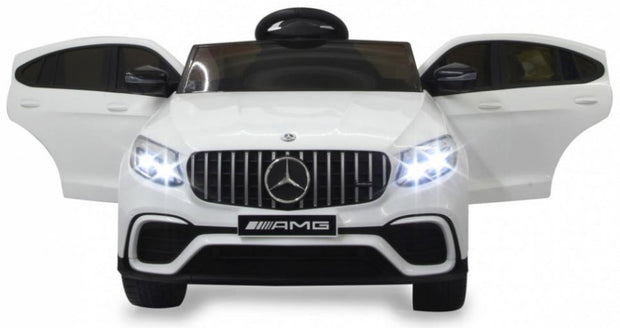 Mercedes AMG GLC 63 Electric Ride-On Car – 12V White
