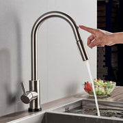 Kitchen faucet with Sensor | Pull out hose |