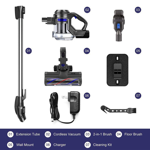 ULTRA CORDLESS VACUUM CLEANER 4-IN-1 HANDHELD