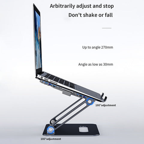 Foldable Laptop Stand With Cooling Fan