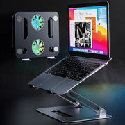 Foldable Laptop Stand With Cooling Fan