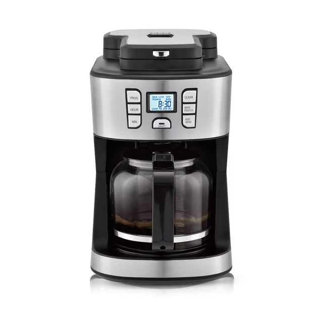 950W Automatic Drip Coffee Maker with Steam