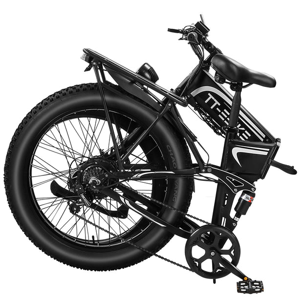 Mountain E Bike, Full Suspension Folding Ebike,
