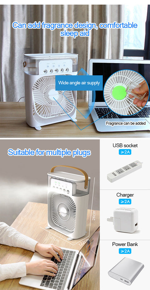 PORTABLE MINI AIR COOLING FAN