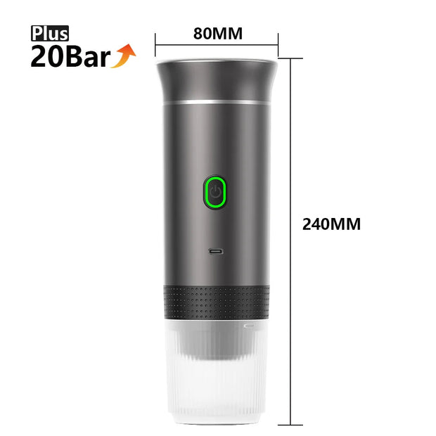 3-in-1 Portable Electric Espresso Maker (Wireless)