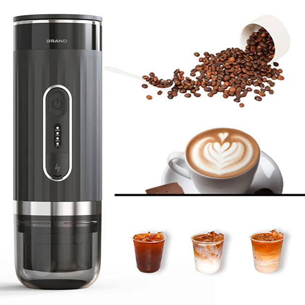 Electric 3 in 1 Portable Coffee Maker