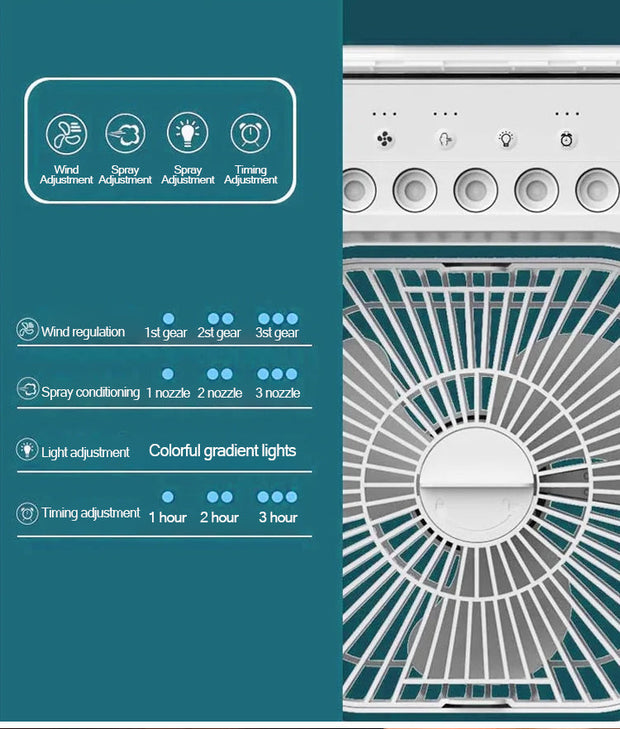 PORTABLE MINI AIR COOLING FAN