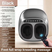 Comfortable Foot Massager for Massage and Relaxation with Handheld Controller 3 Intensities Helps Relax Leg