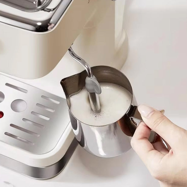 20-Bar Semi-Auto Espresso Machine with Milk Frother
