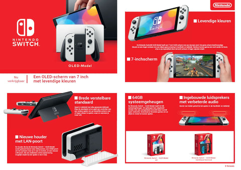 Nintendo Switch OLED – (White)