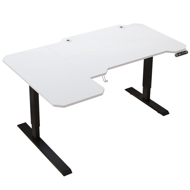 Daycia Height Adjustable L-Shape Standing Desk