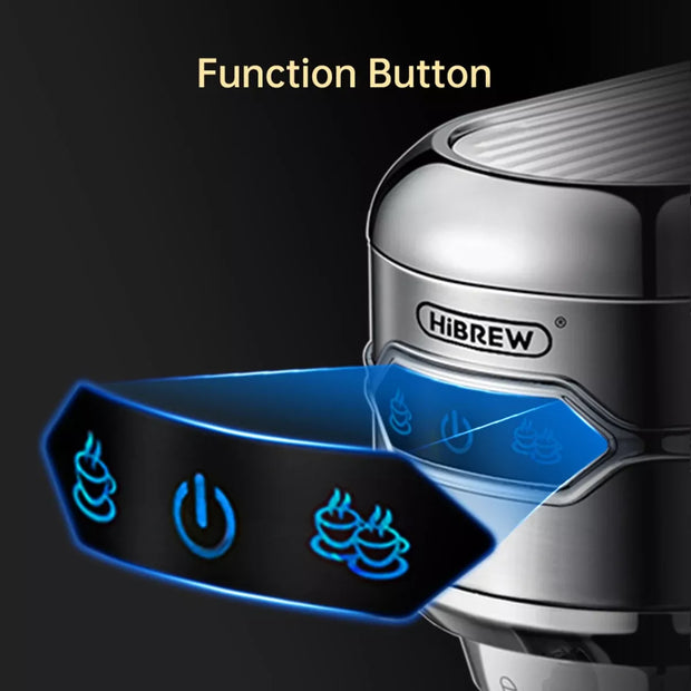 HiBREW Coffee Maker Cafetera 20 Bar Machine Hot Water H11