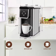 3-in-1 Single Serve Coffee Maker Instant Brewer