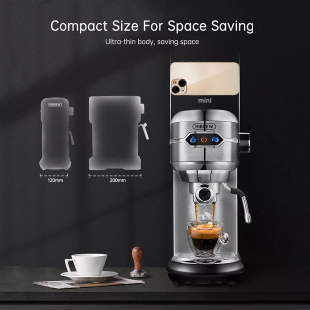HiBREW Coffee Maker Cafetera 20 Bar Machine Hot Water H11