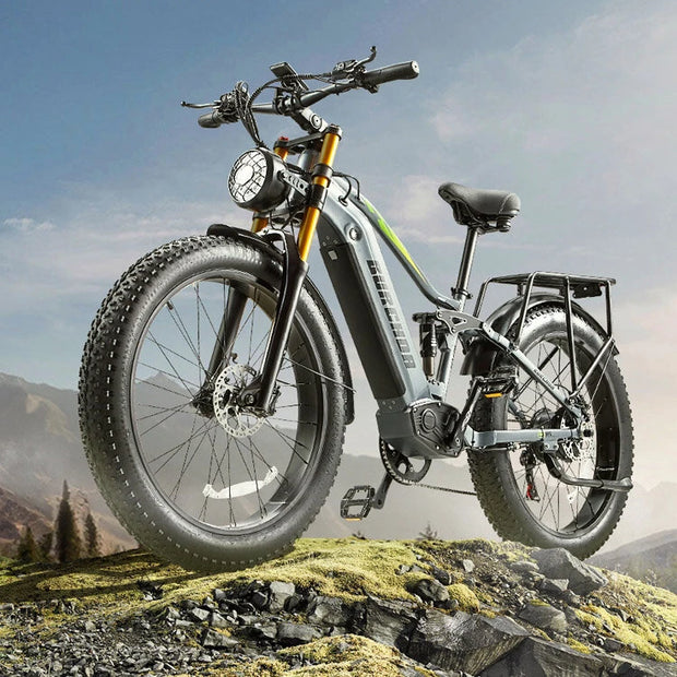 BURCHDA RX80 Electric Bike 1000W Motor 48V 20AH Battery