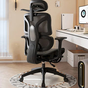 Ergonomic Gaming Recliner Chair with Footrest & Mesh Backrest