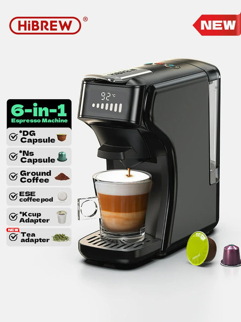 HiBREW H1B 6-in-1 Capsule Coffee Machine