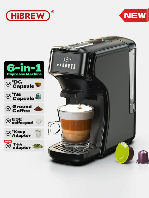 HiBREW H1B 6-in-1 Capsule Coffee Machine