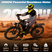 Mountain E Bike, Full Suspension Folding Ebike,