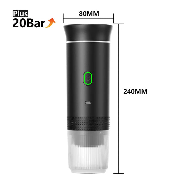 3-in-1 Portable Electric Espresso Maker (Wireless)