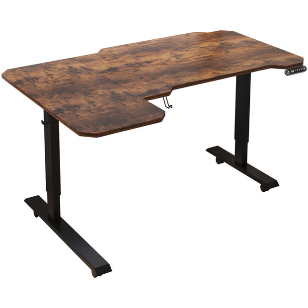 Daycia Height Adjustable L-Shape Standing Desk