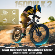 Mountain E Bike, Full Suspension Folding Ebike,