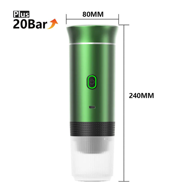3-in-1 Portable Electric Espresso Maker (Wireless)