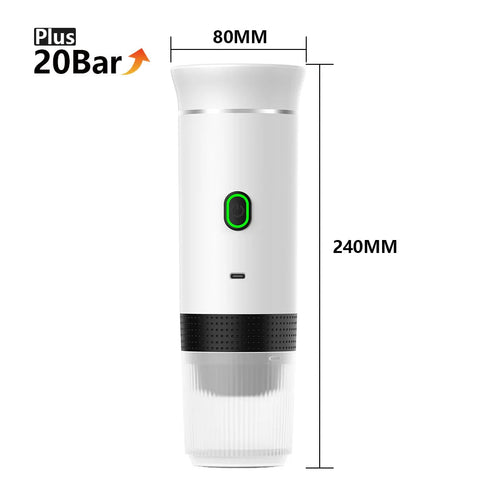 3-in-1 Portable Electric Espresso Maker (Wireless)