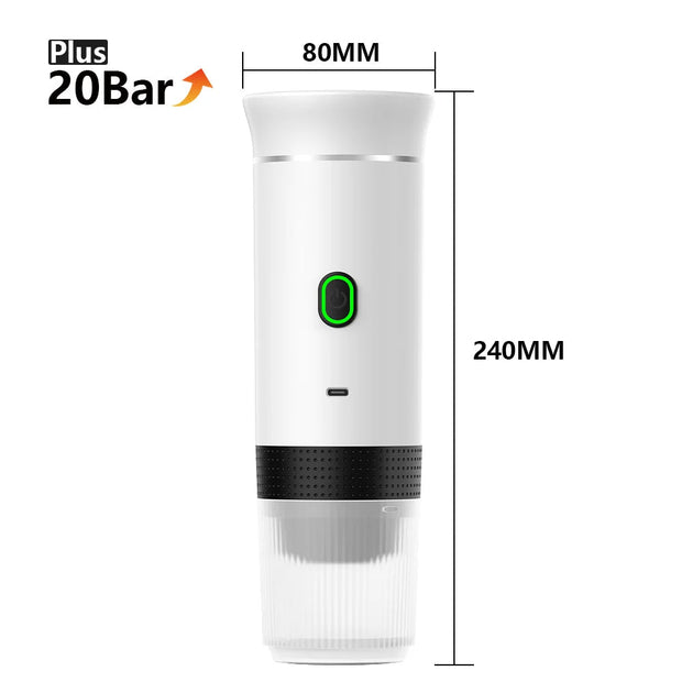 3-in-1 Portable Electric Espresso Maker (Wireless)