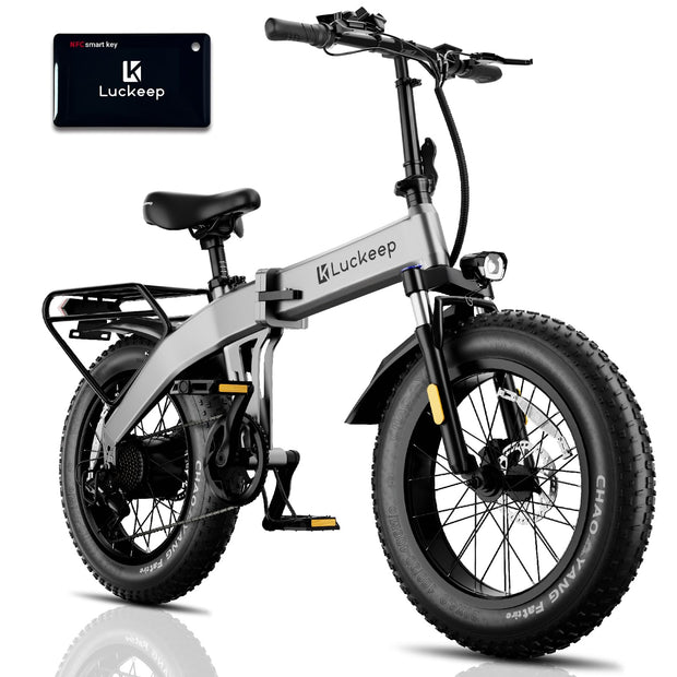 Folding Electric Bike for Adults 1200W Peak Motor,30/28MPH 60 Miles, Fat Tire Foldable Ebike Commute with NFC/Anti-Theft/Hydraulic Brakes,UL Certified Electric Bicycle
