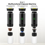 3-in-1 Portable Electric Espresso Maker (Wireless)